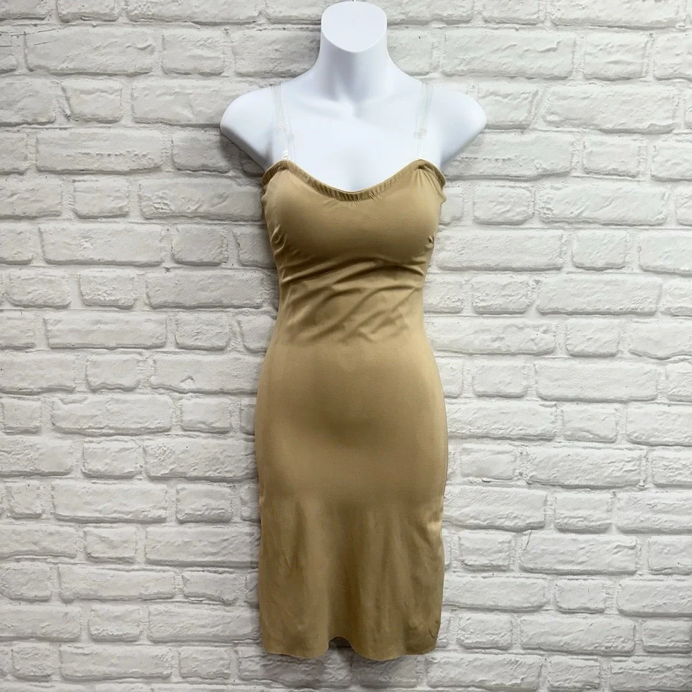 Assets by Sara Blakely Spanx L Shapewear Slip Dress Invisible Convertible Straps
